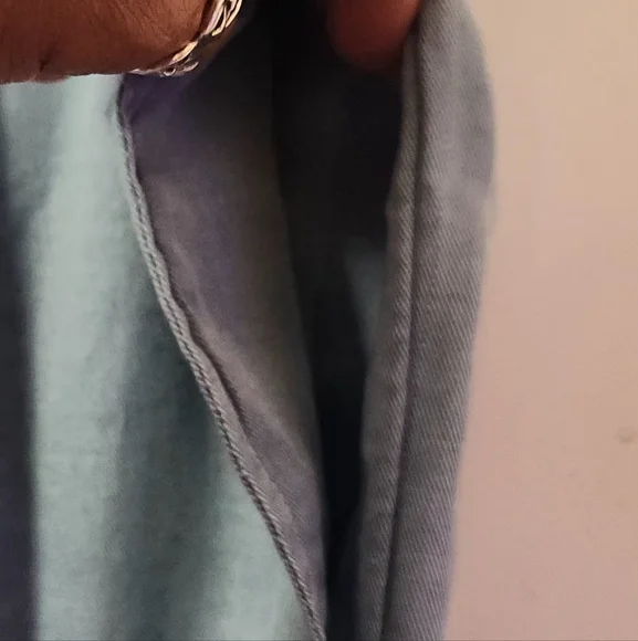 Joie 100% Lyocell Blue Smocked Chambray Resort Ready Pants Size M - Picture 3 of 5